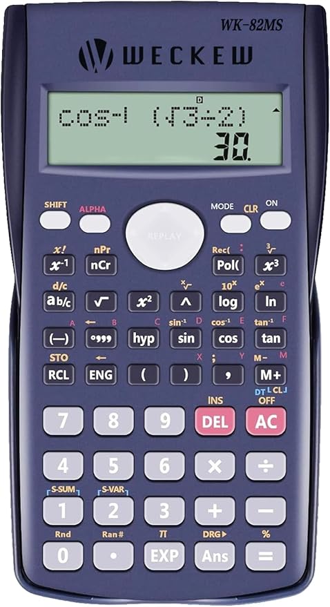 WECKEW scientific calculator